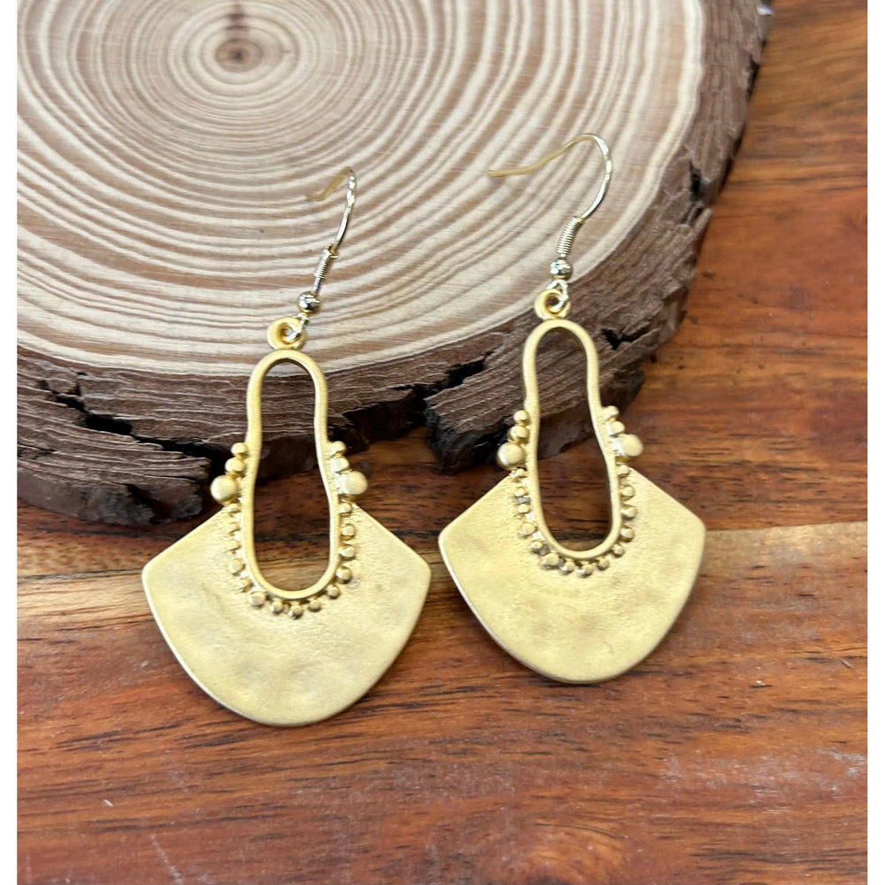 Pendientes Arco Dorados