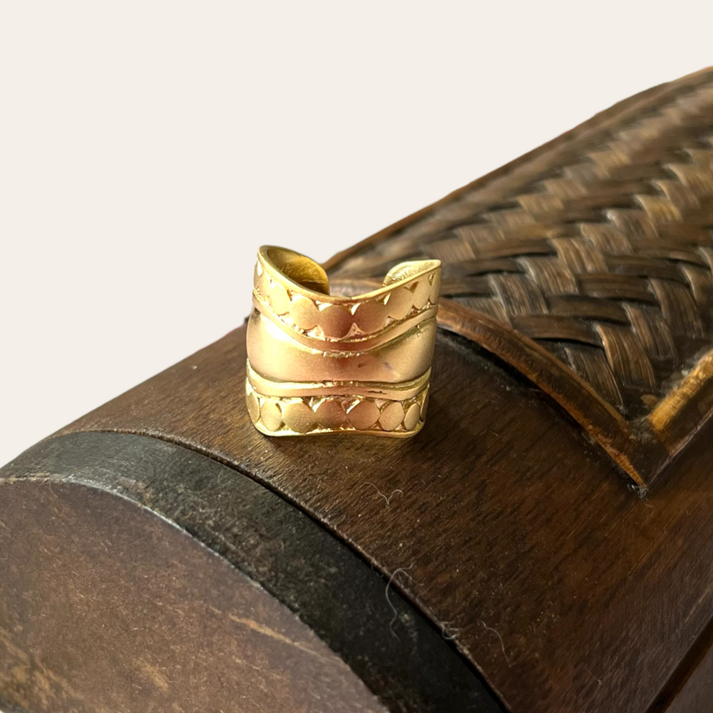 Anillo Bishnu Dorado