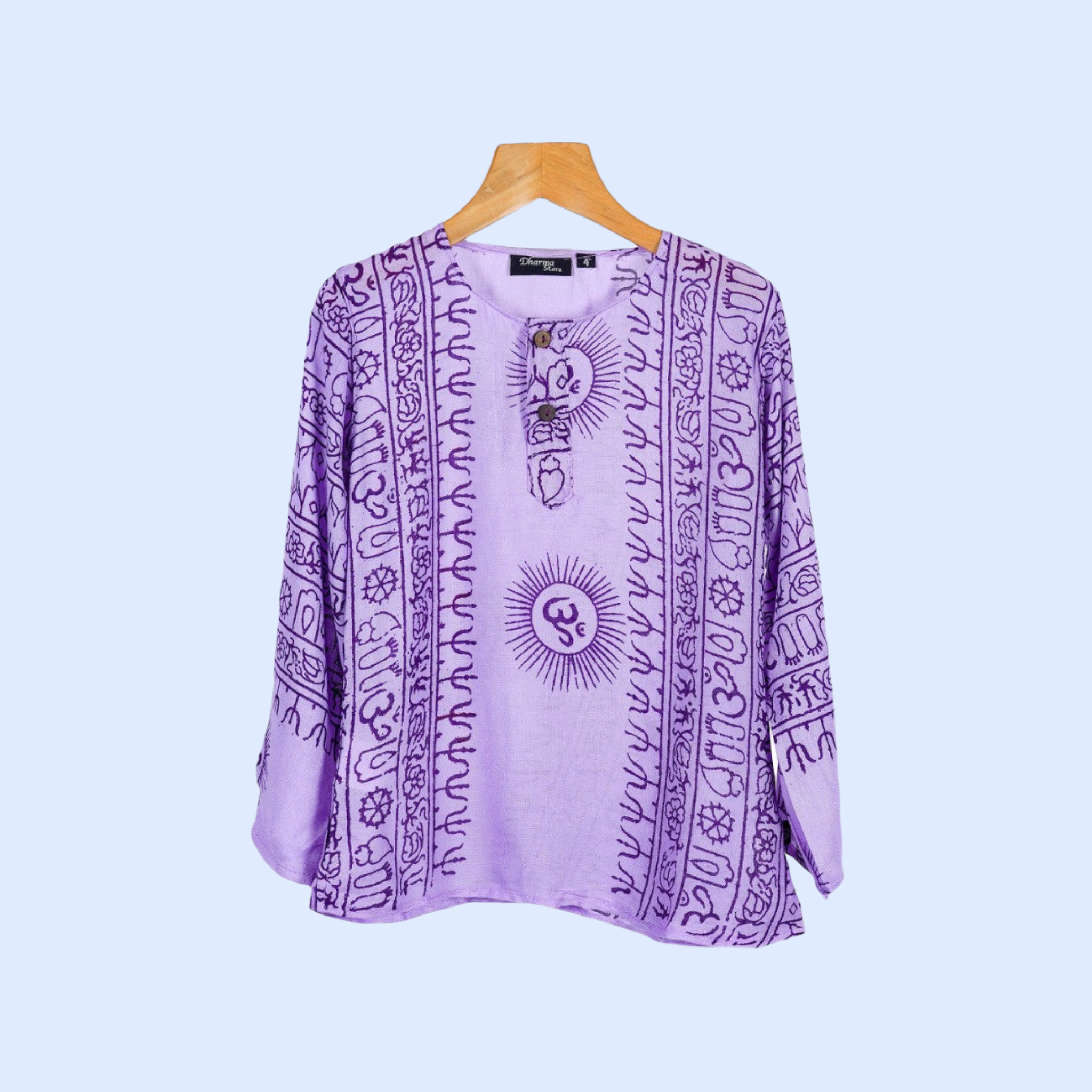 Kurta Lila/morado de Niños. (Recomendamos pedir una talla más).