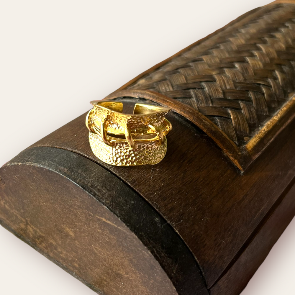 Anillo Cicatriz Dorado